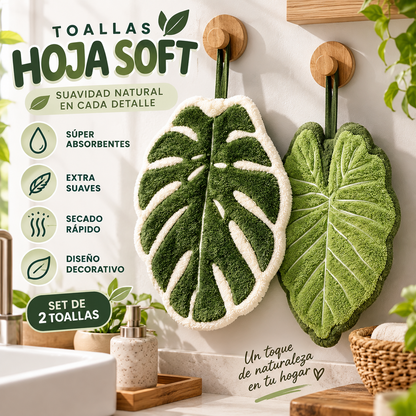 TOALLAS HOJAS SOFT