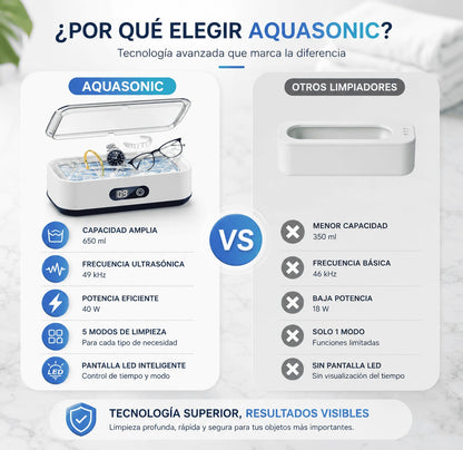 LIMPIADOR ULTRASÓNICO AQUASONIC