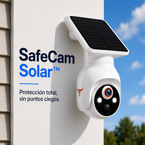 SAFECAM SOLAR™ CÁMARA DE SEGURIDAD