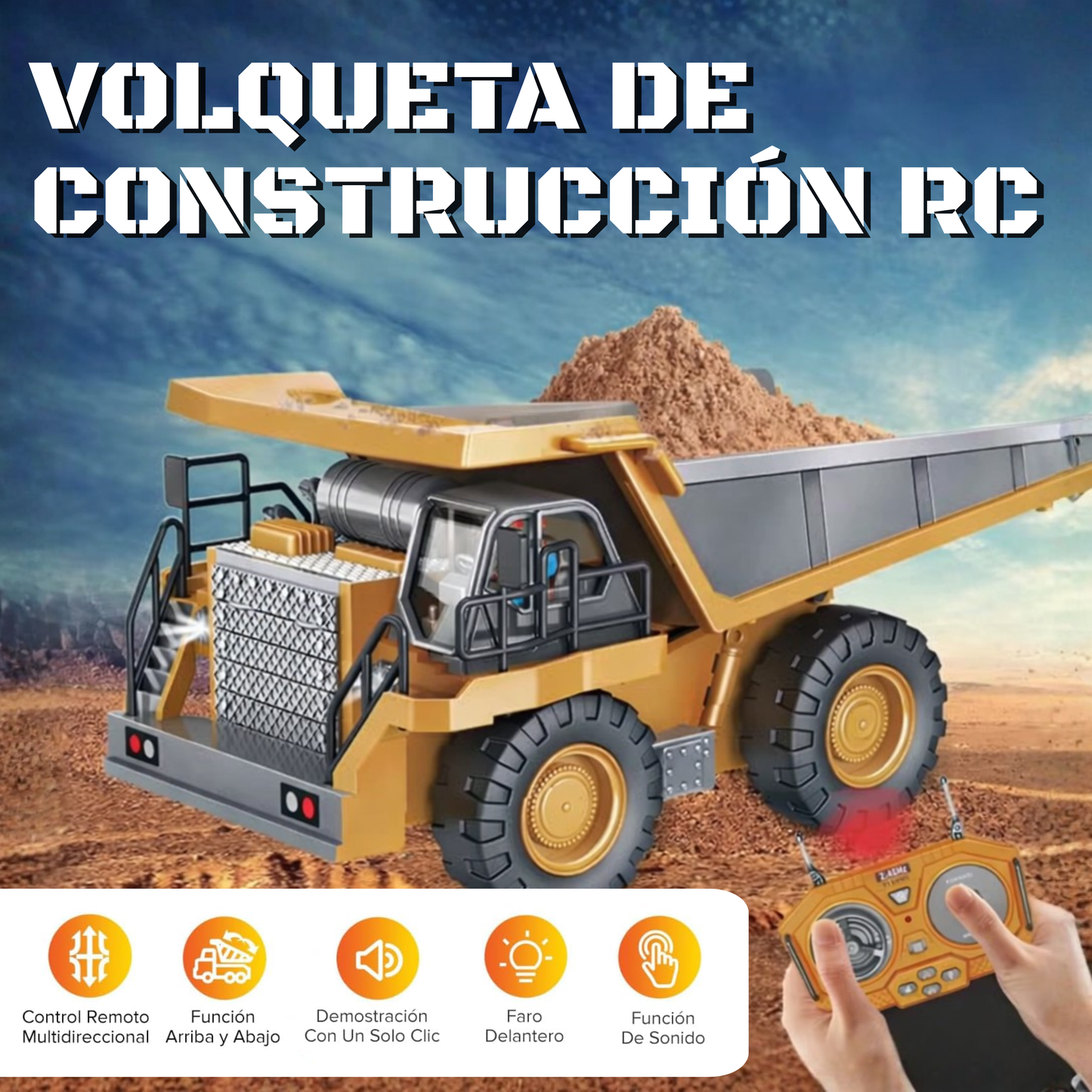 VOLQUETA DE CONSTRUCCIÓN RC