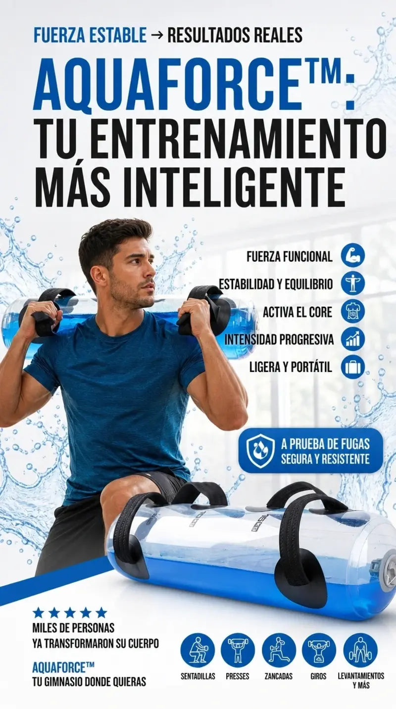 BOLSA DE ENTRENAMIENTO AQUAFORCE