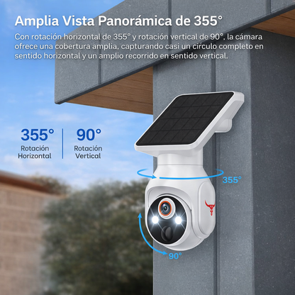 SAFECAM SOLAR™ CÁMARA DE SEGURIDAD