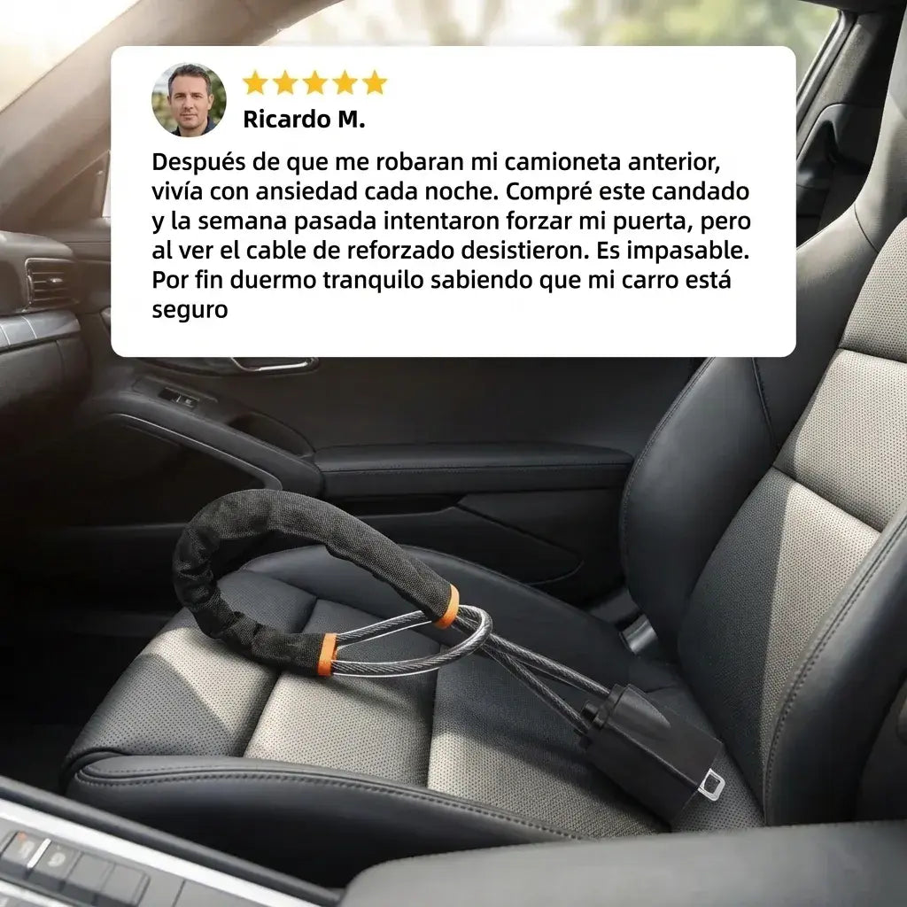 CANDADO DE SEGURIDAD PARA CARRO