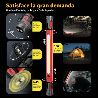 LÁMPARA LED MAGNÉTICA FLEX