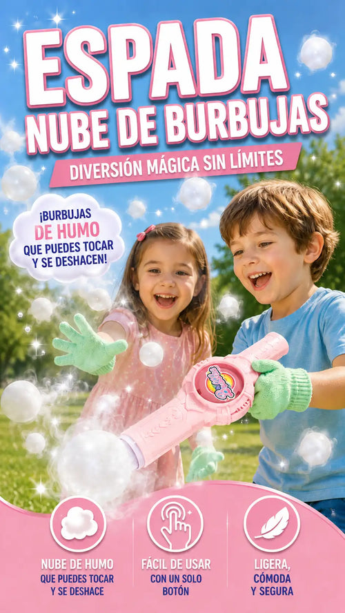 ESPADA NUBE DE BURBUJAS