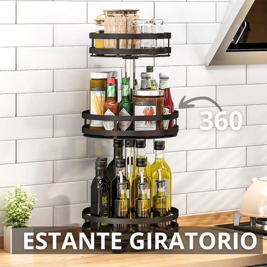 ESTANTE GIRATORIO 360