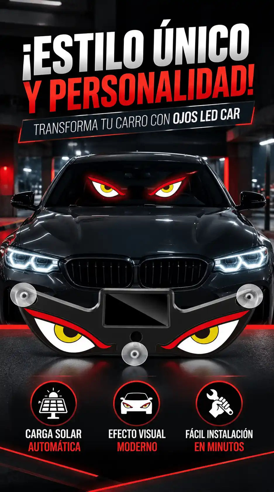 OJOS LED CAR