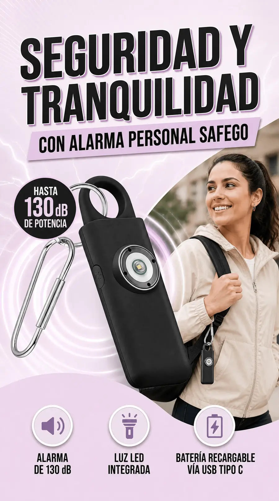 ALARMA PERSONAL SAFEGO
