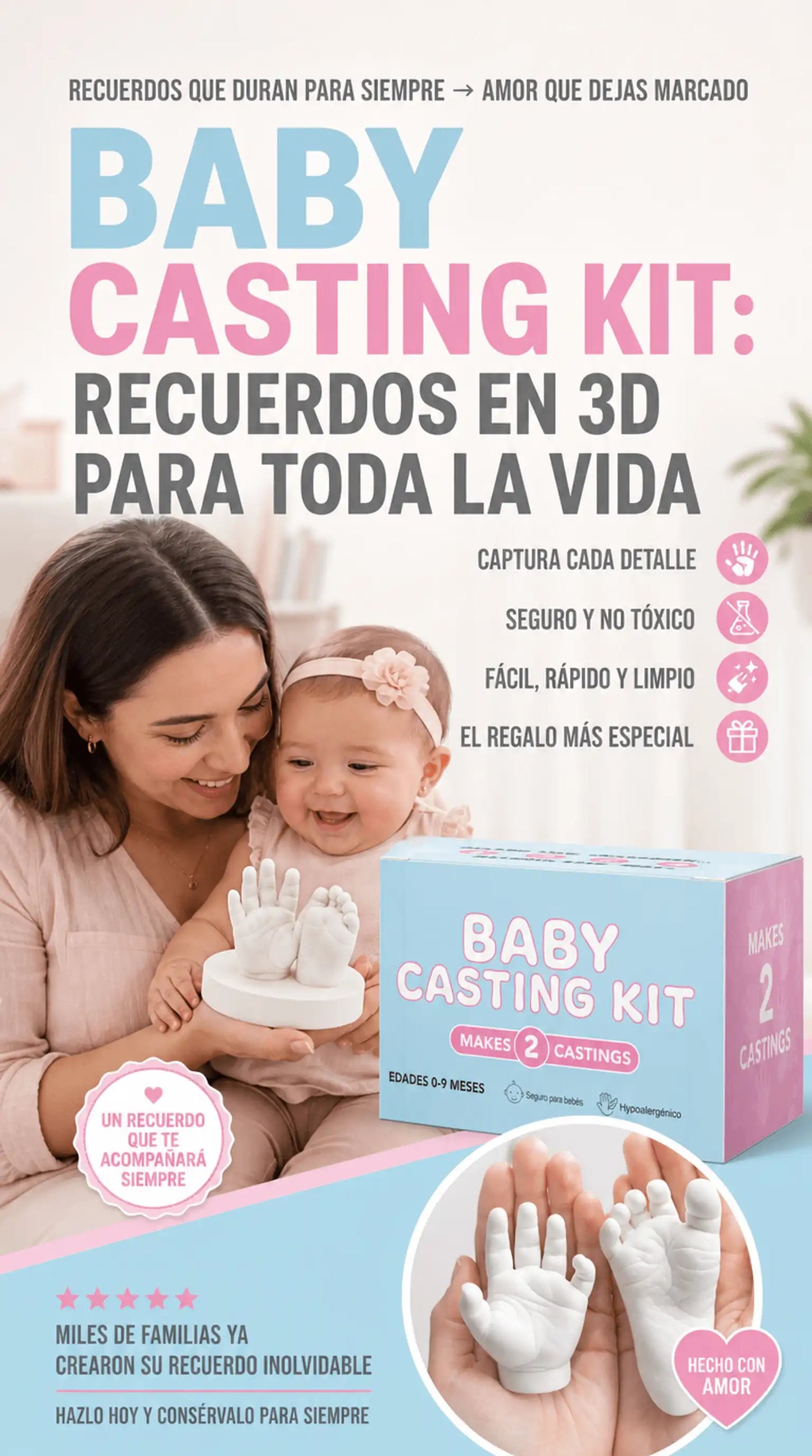 KIT DE MOLDE PARA BEBÉS
