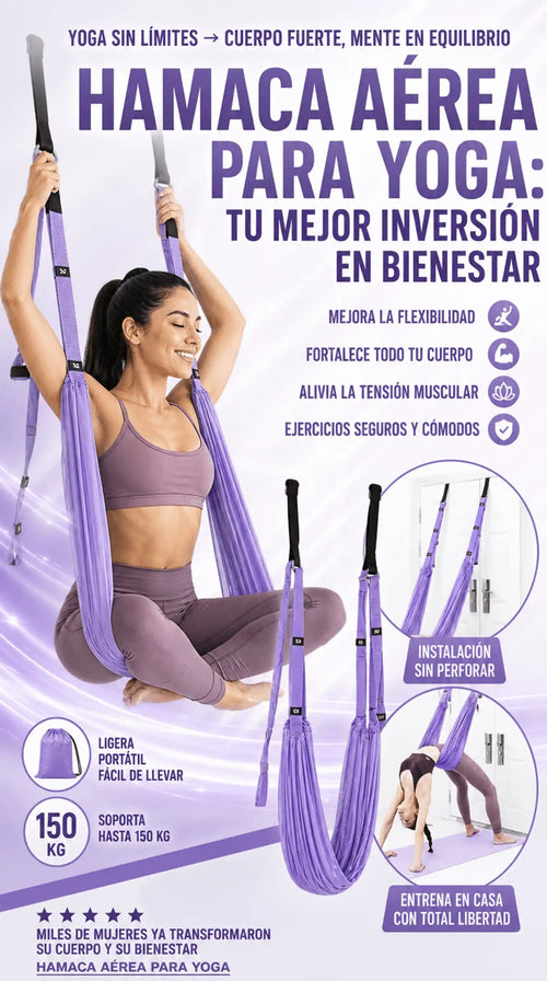 HAMACA AÉREA PARA YOGA
