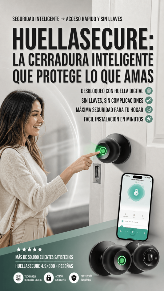 CERRADURA HUELLA SECURE