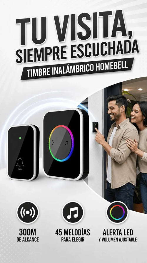 TIMBRE INALÁMBRICO HOMEBELL