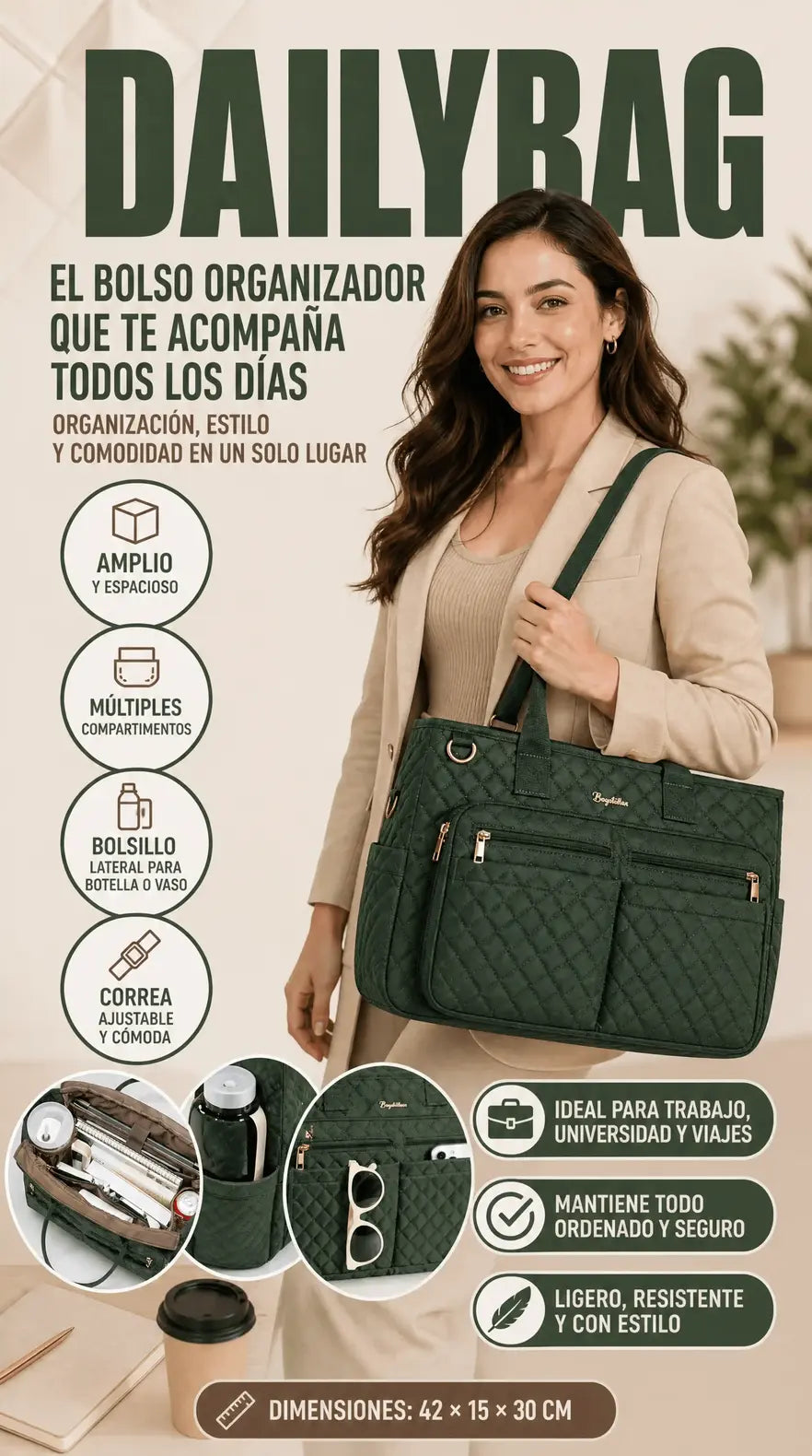 BOLSO ORGANIZADOR DAILYBAG