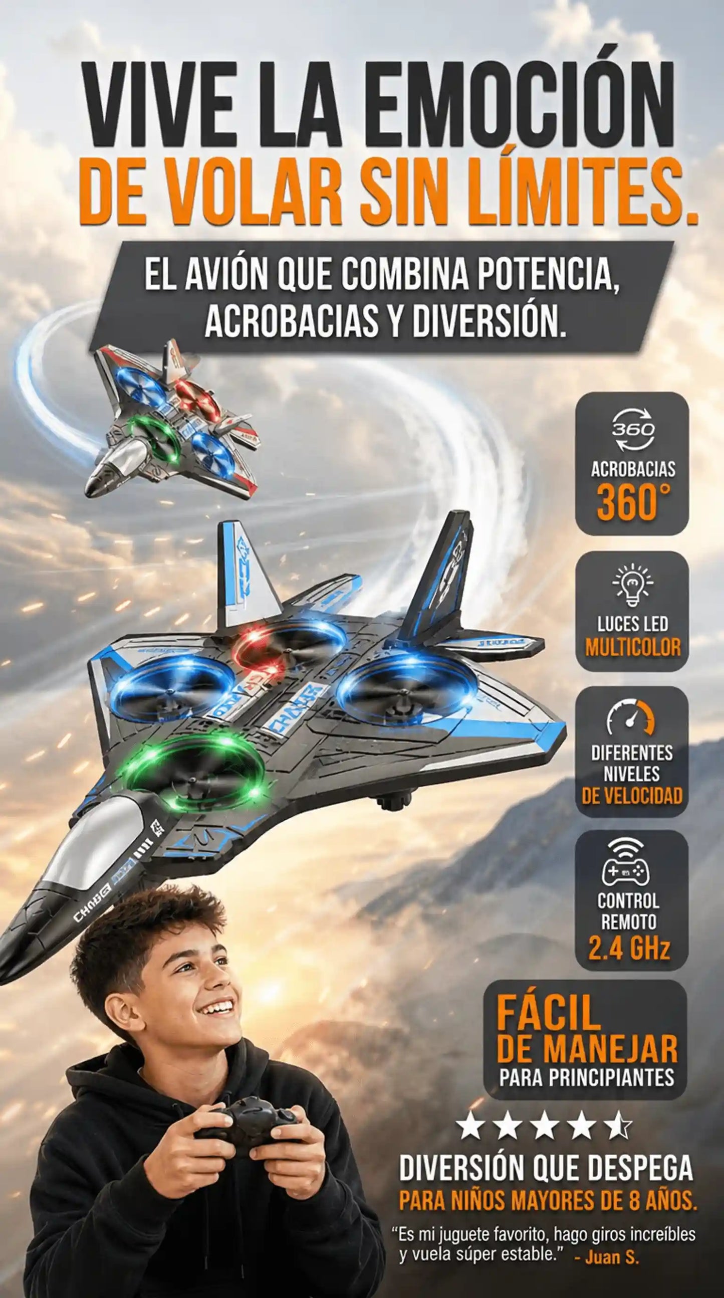 AVIÓN DE COMBATE TURBO