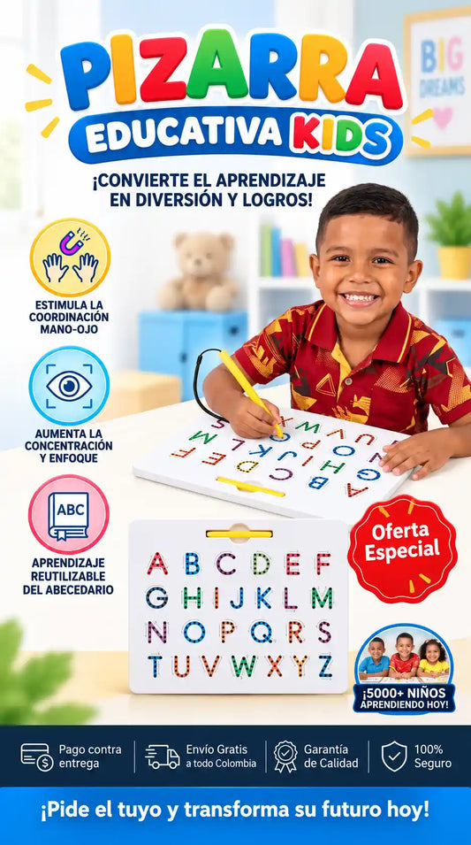 PIZARRA EDUCATIVA KIDS