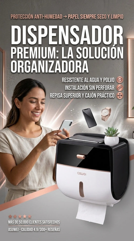 DISPENSADOR DE PAPEL ASWEI