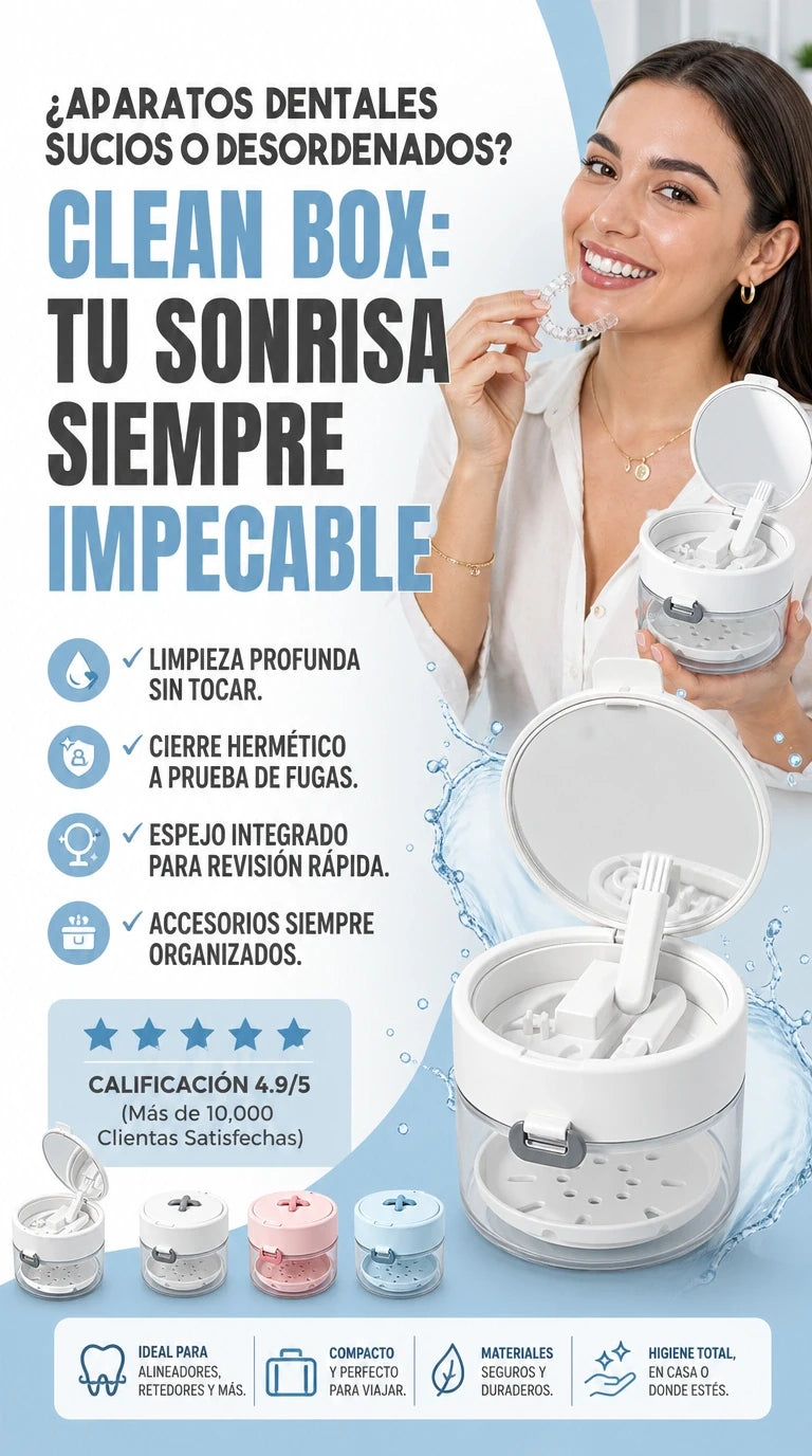 ESTUCHE DENTAL CLEANBOX