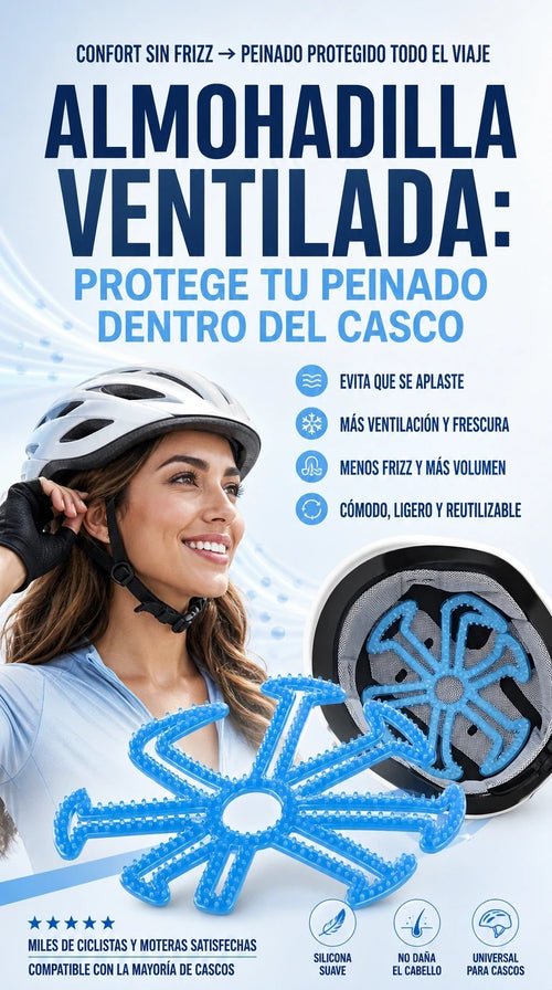 ALMOHADILLA VENTILADA PARA CASCO
