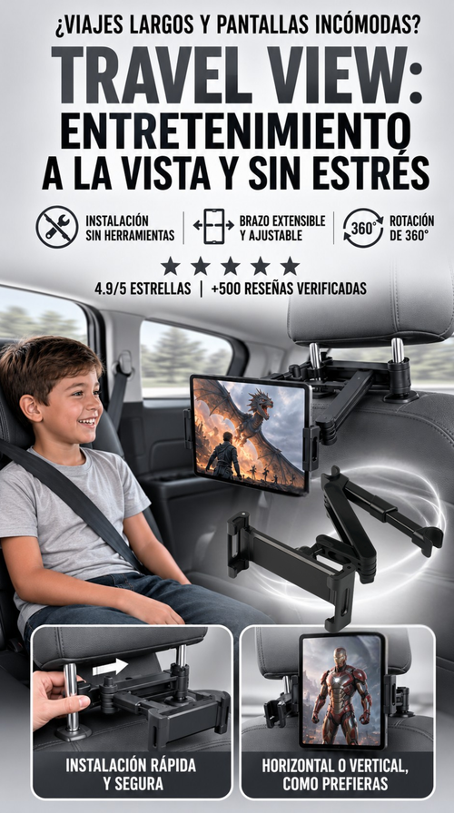 SOPORTE AJUSTABLE TRAVEL VIEW
