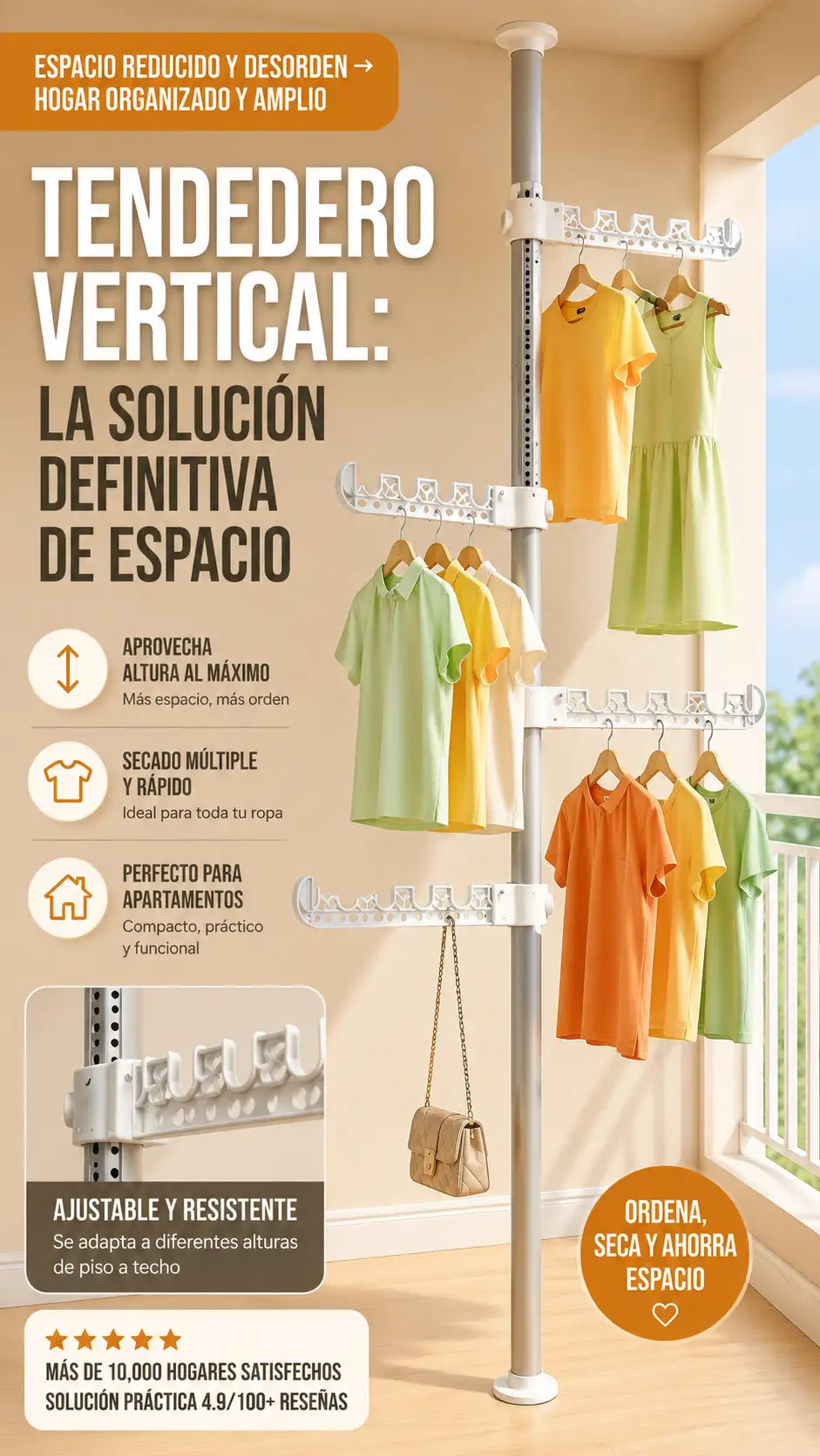 TENDEDERO MULTINIVEL AJUSTABLE™